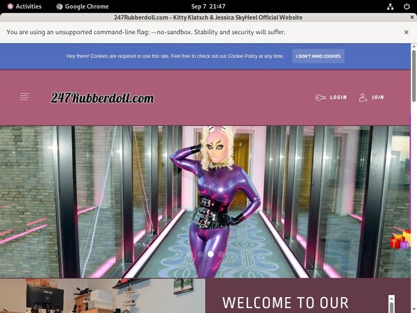 247Rubberdoll Member Access