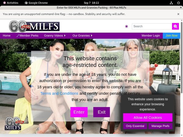 60 Plus MILFs Passwords Accounts