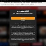 Africancasting.com Sign