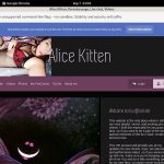 Alice Kitten Parola D’ordine Gratuito