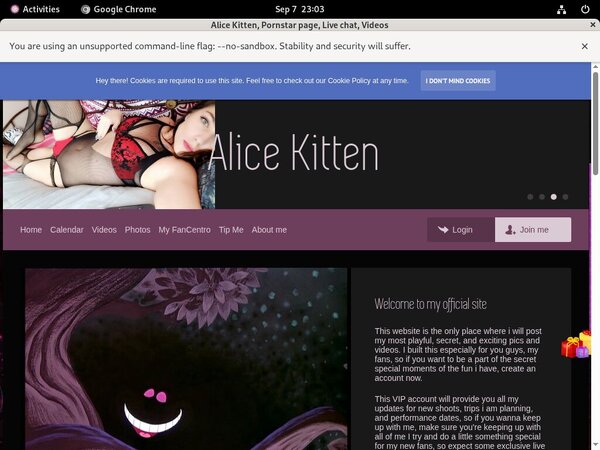 Alice Kitten Parola D'ordine Gratuito