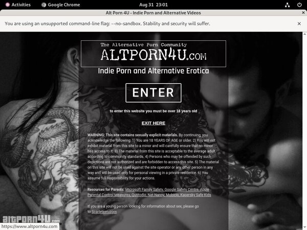 Altporn4u.com Mobile Pass