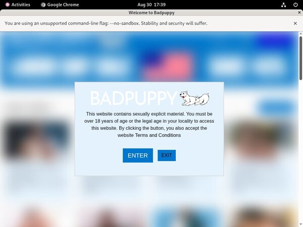Badpuppy.com Login Pass