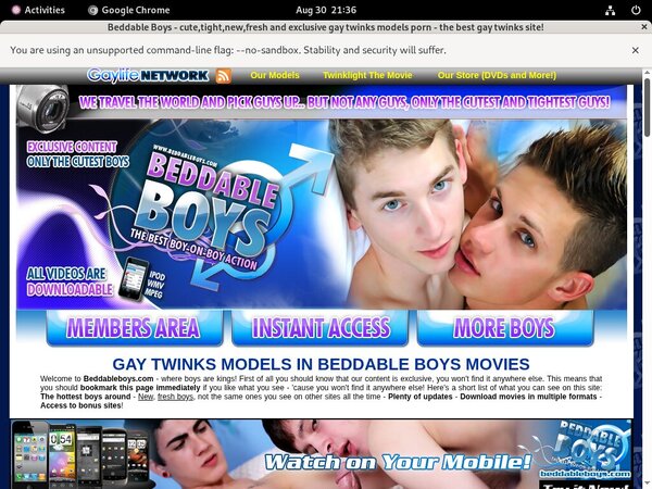 Beddable Boys Tumblr