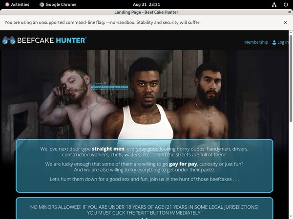 Beefcakehunter.com Latest Passwords