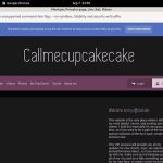 Callmecupcakeyan.modelcentro.com Free Account Login