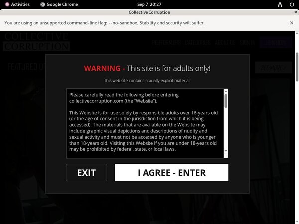 Collectivecorruption.com Try Free