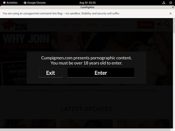 Cum Pig Men Free Trial Option