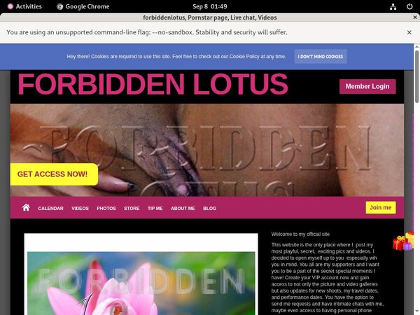 Daily Forbiddenlotus Account