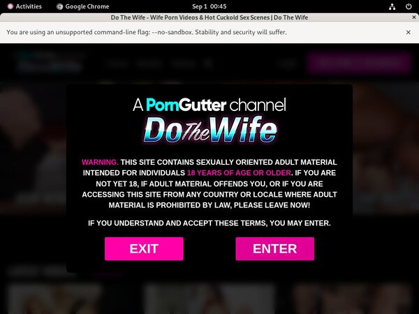 Do The Wife Password 2018
