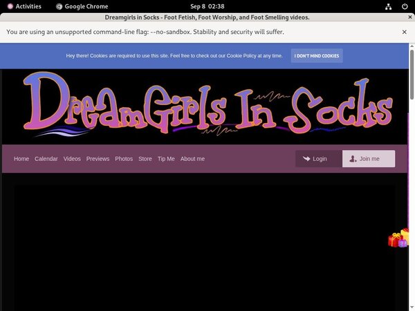 Dreamgirls In Socks Accounts And Password