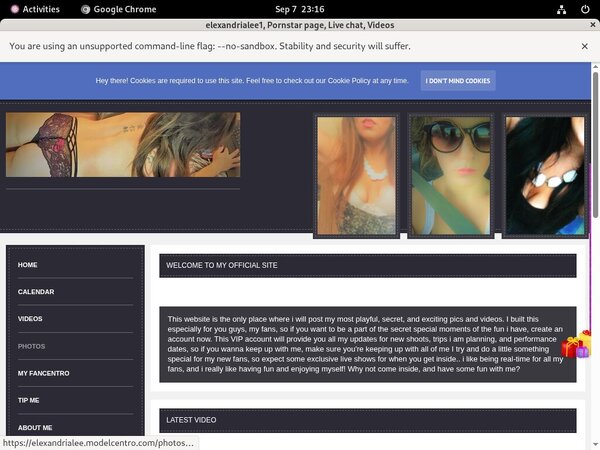 Elexandrialee1 Full Account