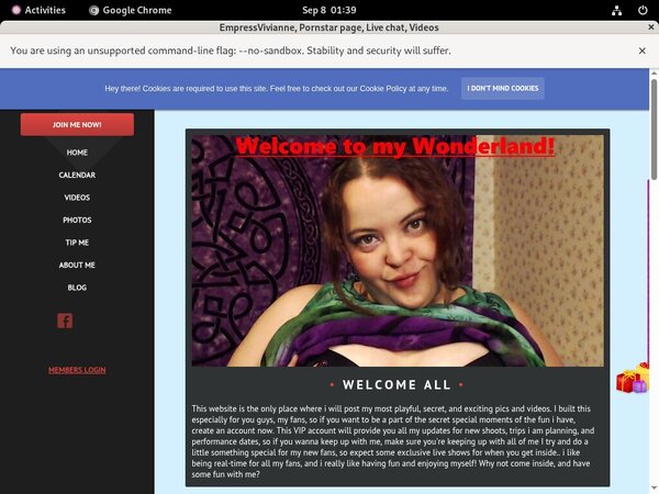EmpressVivianne Paypal Access