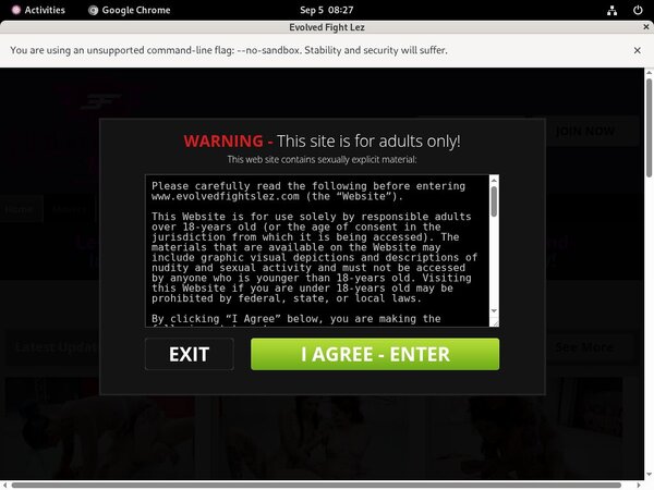 Evolvedfightslez.com Free Site