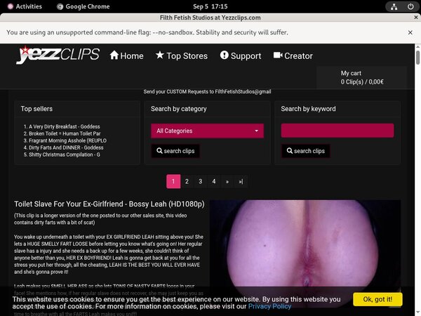 Filth Fetish Studios Buy