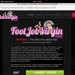 Foot Job Virgin Pago