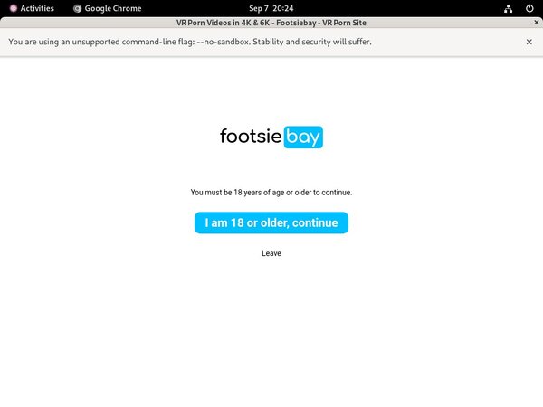 Footsie Bay Payment Options