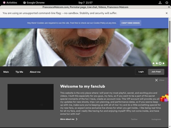 FrancescoMalcom.com Free Stream