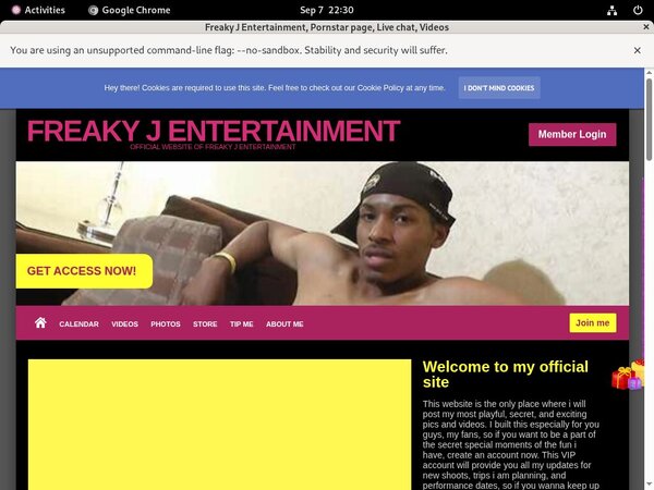 Freaky J Entertainment Benutzername