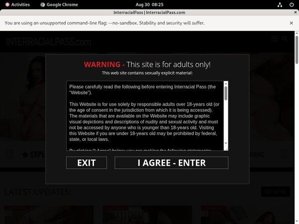 Free Account In Interracialpass