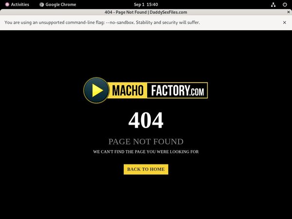 Free Accounts To Machofactory