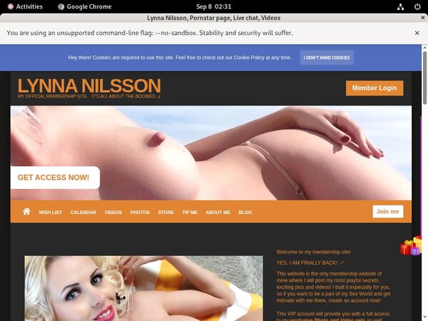 Free Lynna Nilsson Acounts Free Lynna Nilsson Acounts