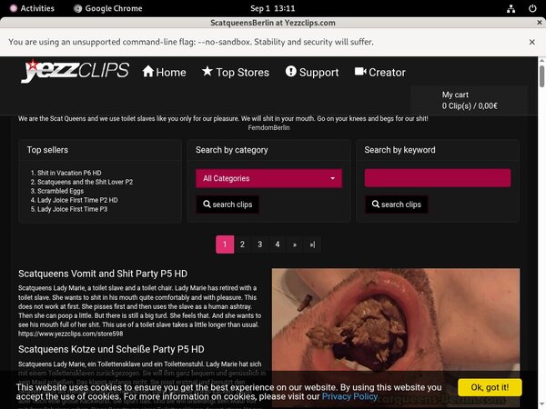 Free Scat Queens Berlin Membership