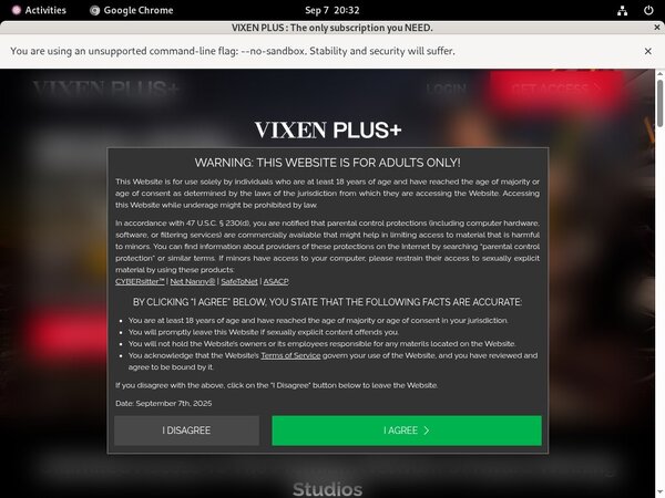 Free Trial Vixen Plus Membership