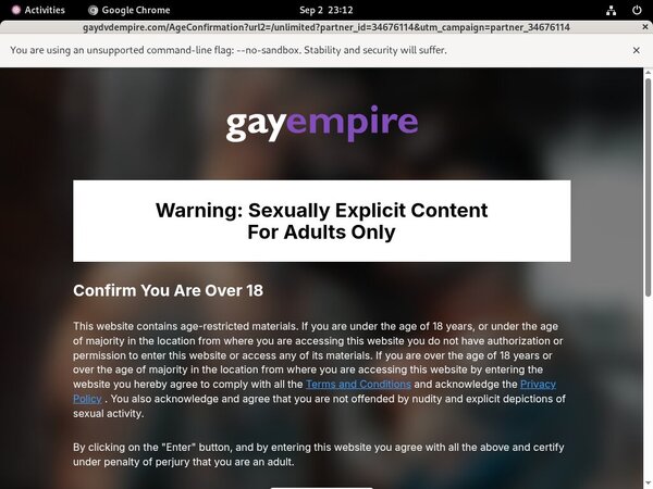 Gaydvdempire Discount Signup