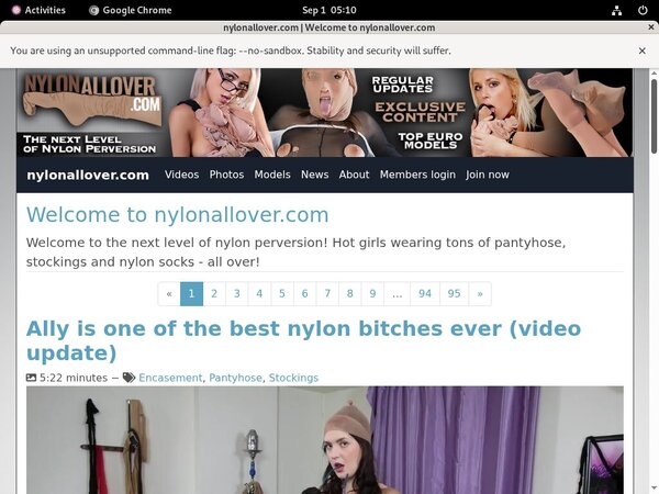 Get Free Nylonallover Passwords