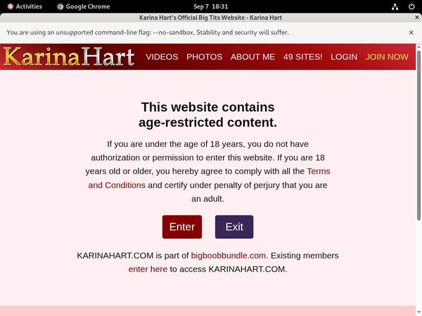 Get Karina Hart Discount Offer