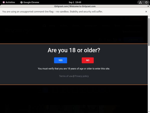 GirlyCast.com Tokens