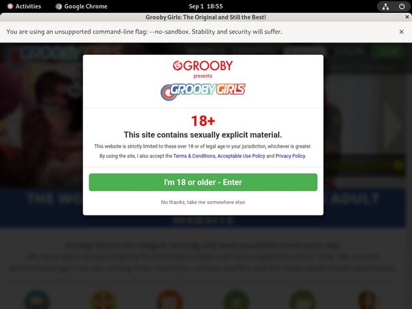 Groobygirls With No Credit Card