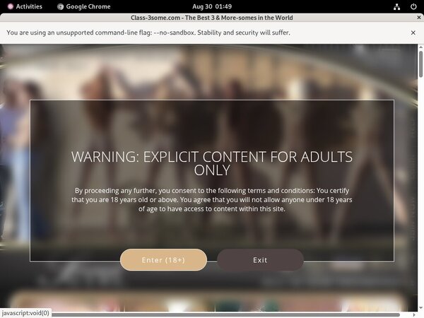 How To Get A Free Class-3some.com Account