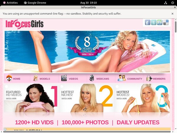 In Focus Girls Register In Focus Girls Register