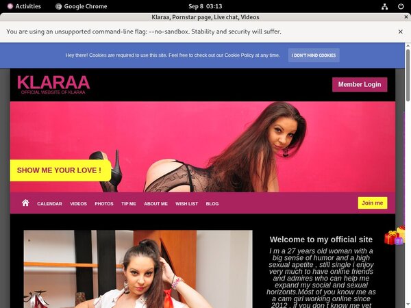 Klaraa.modelcentro.com Login