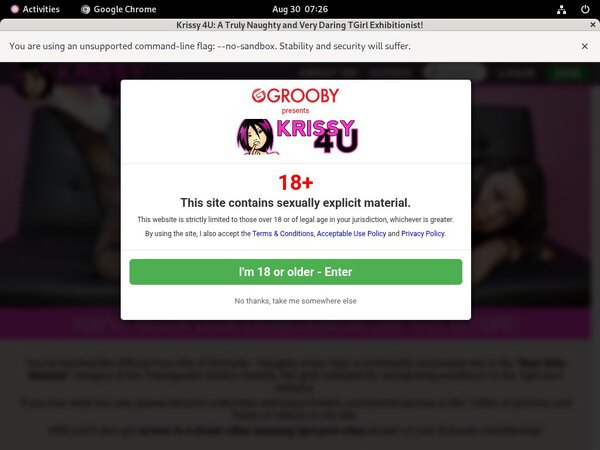 Krissy4u.com Paypal Trial