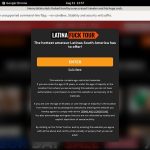 Latina Fuck Tour Accounta