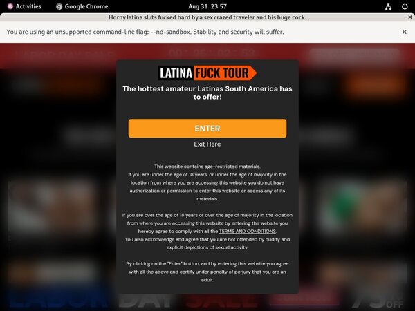Latina Fuck Tour Discount Membership