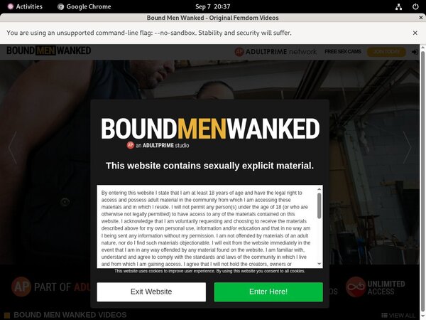 Login Boundmenwanked Free Trial