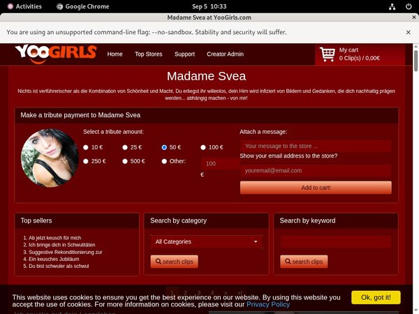 Login Madame Svea Free