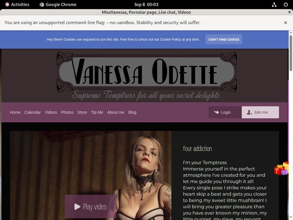 MissVanessa Freies Konto