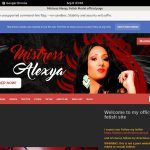 Mistress Alexya With Bitcoin