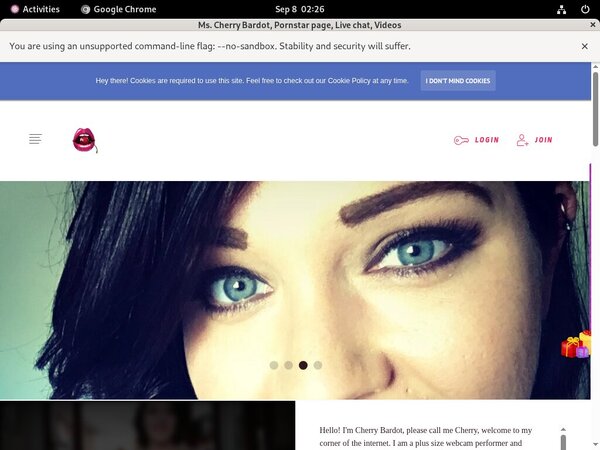 Ms. Cherry Bardot With SEPA