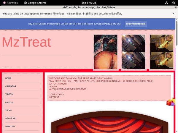 MzTreatz3x Using Discount