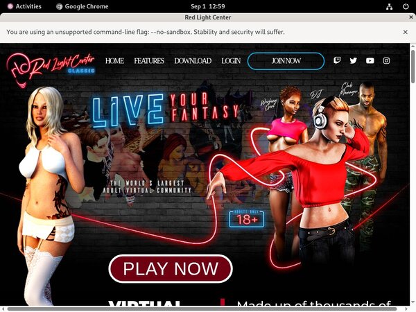 New Red Light Center Promo Code