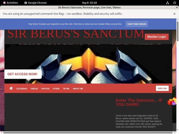 New SirBerus'sSanctum Discount Code