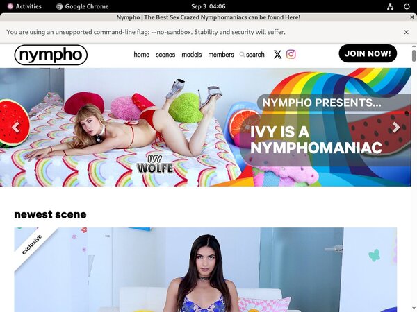 Nympho Renew Password