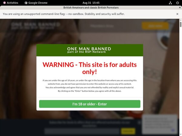 Pass For Onemanbanned.tv