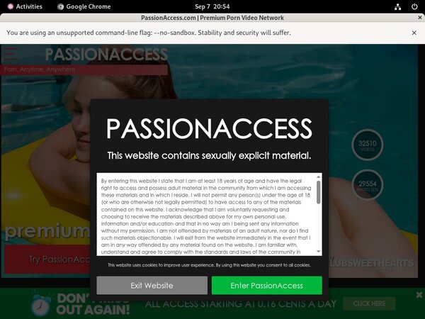 Passion Access Take Paypal